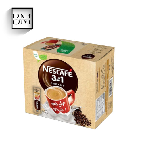 نسکافه خامه ای۲۰عددی ۳ در ۱